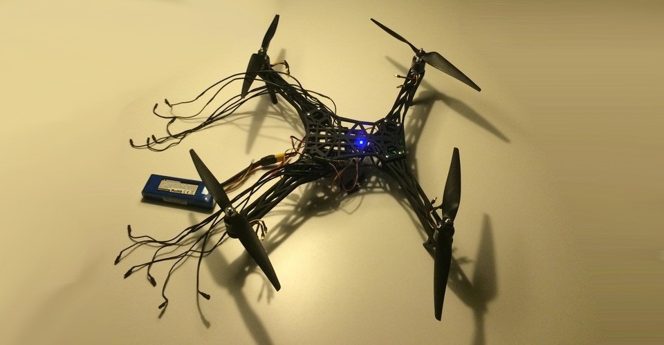 3d print fpv drone quad