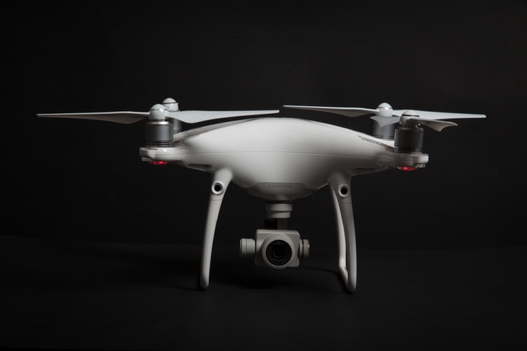 Aerial Drone Horizon - Henschotermeer in Vogelvlucht