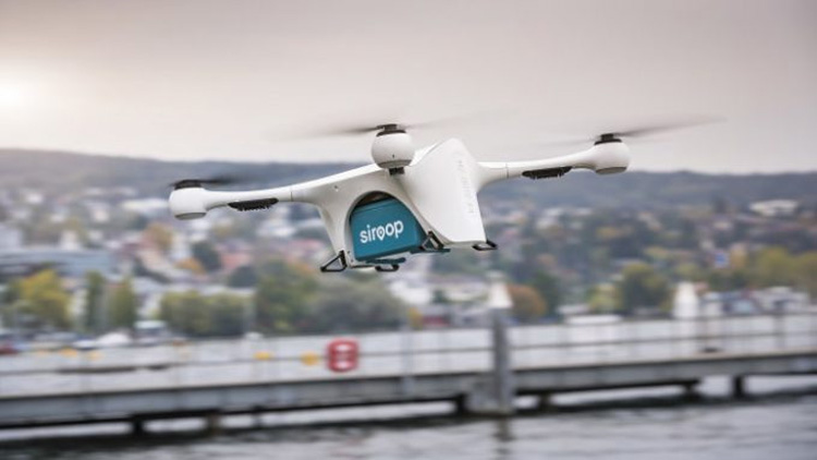 Mercedes-Benz start proef met drone bezorging in Zürich