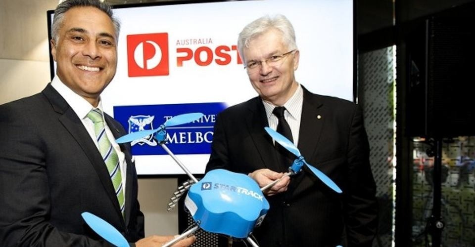 australia post ceo ahmed fahour drones