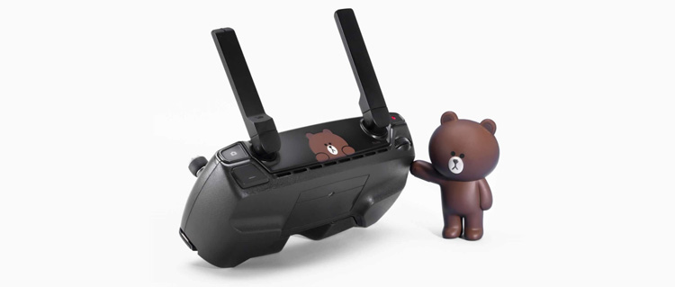 DJI brengt LINE FRIENDS BROWN versie van Spark drone uit