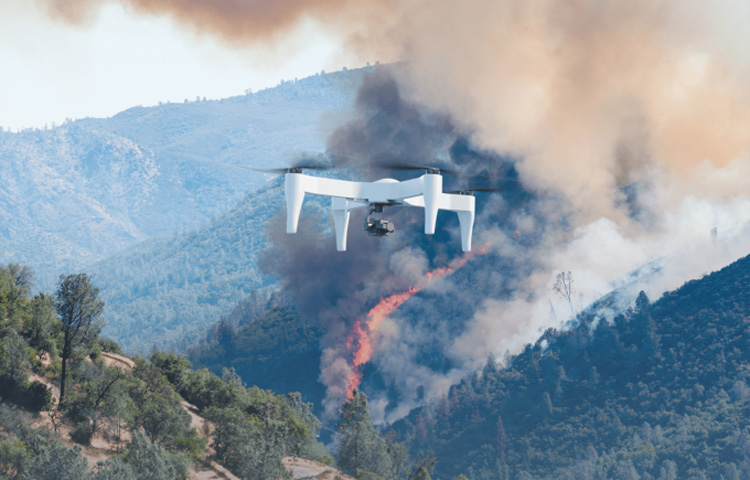 Startup presenteert drone met 96 ingebouwde batterijen