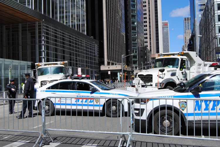 Politie gebruikt drone tijdens jaarwisseling op Times Square in New York