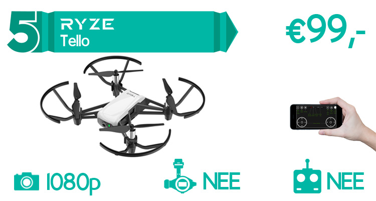 Top 5 camera drones onder 500 euro